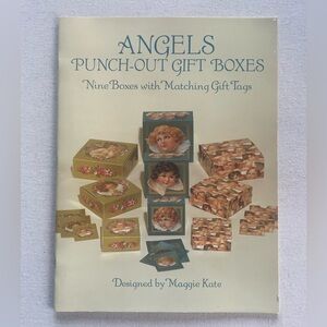 Vintage Angels Punch-Out Gift Boxes Book, Dover, 1994